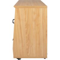 Gator Frameworks Meuble rack 12U pan incliné Elite Studio bois érable - Vue 6